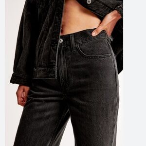 Abercrombie & Fitch Black Ankle Jeans